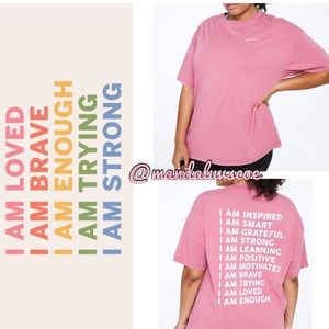 OSFM💕VS PINK “I AM ” PINK ONE SIZE